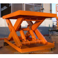 Stationary hydraulic car lifting platform, stainless steel car scissors lift